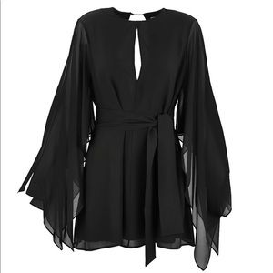 Keepsake the Label - Black Step Back Dress Sz XS